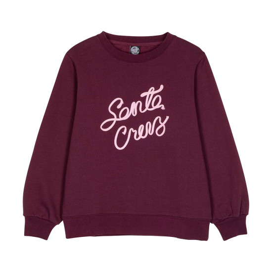 Santa Cruz Γυναικείο φούτερ Ribbon Script Front Crew